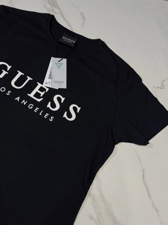 Koszulka Damska Guess Los Angeles Czarna