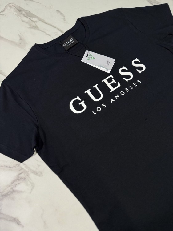 Koszulka Damska Guess Los Angeles Czarna