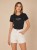 Koszulka Damska Tommy Jeans Czarna front