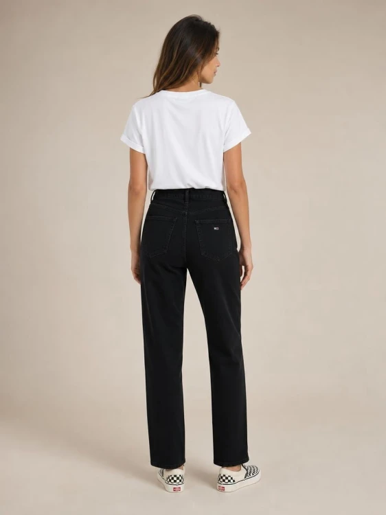 Koszulka Damska Tommy Jeans Biała back