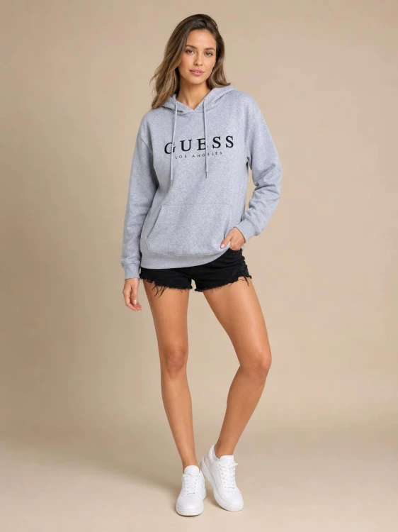 Bluza Damska Guess Los Angeles Szara front