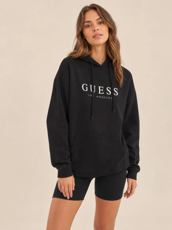 Bluza Damska Guess Los Angeles Czarna front