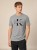 Koszulka Calvin Klein Męska Szara front