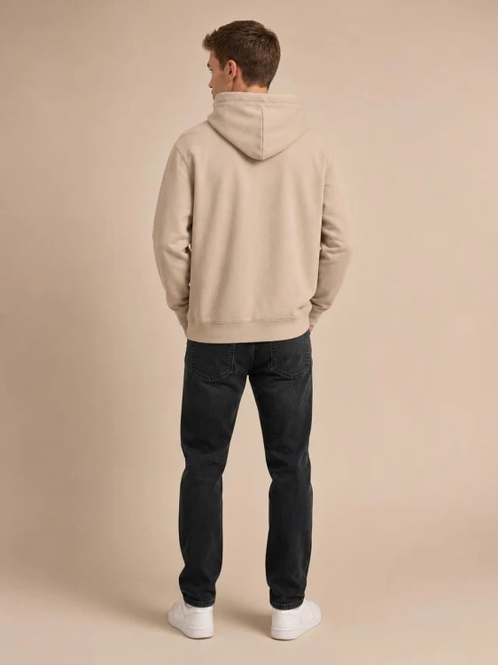 Bluza Męska Tommy Jeans Beżowa back