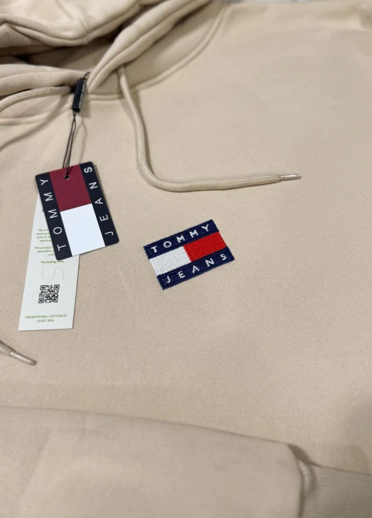 Bluza Męska Tommy Jeans Beżowa