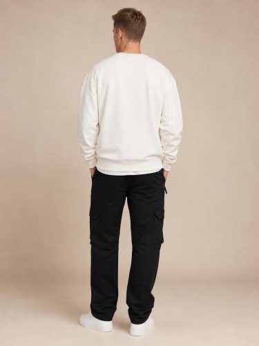 Bluza Męska Calvin Klein Biała back