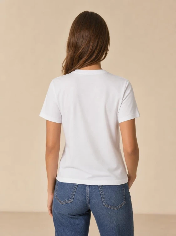 Koszulka Damska Calvin Klein Biała back