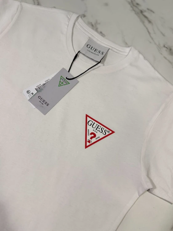Koszulka Damska Guess USA Biała