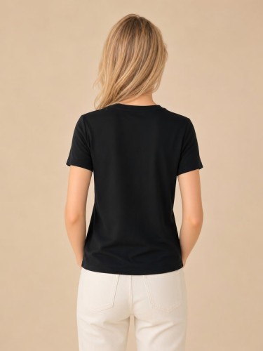 Koszulka Damska Guess USA Czarna back