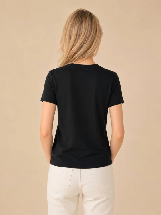 Koszulka Damska Guess USA Czarna back