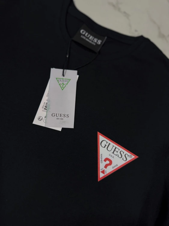 Koszulka Damska Guess USA Czarna