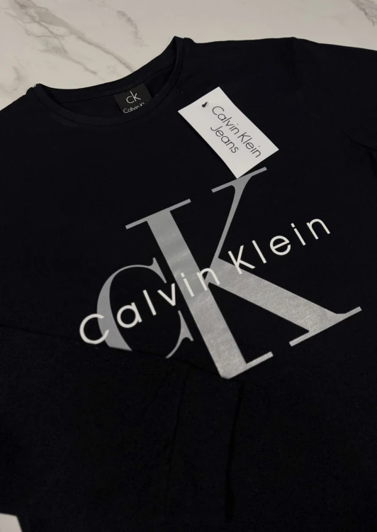 Koszulka Damska Calvin Klein Z Długim Rękawem Longsleeve