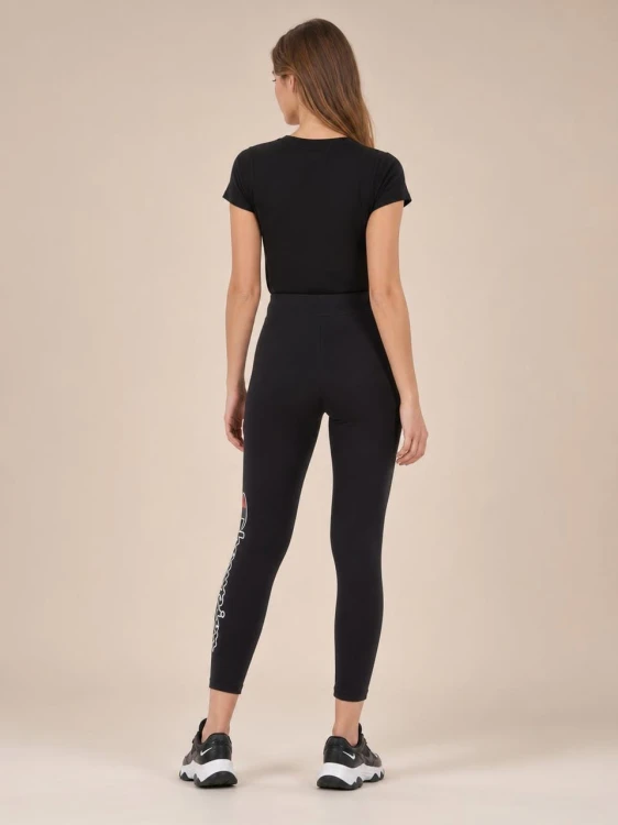 Legginsy Damskie Champion Czarne back