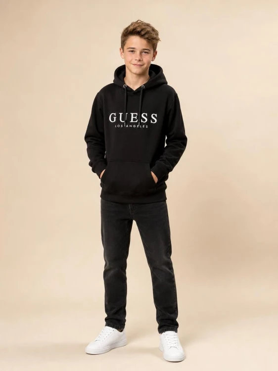 Bluza Dziecięca Guess Czarna front