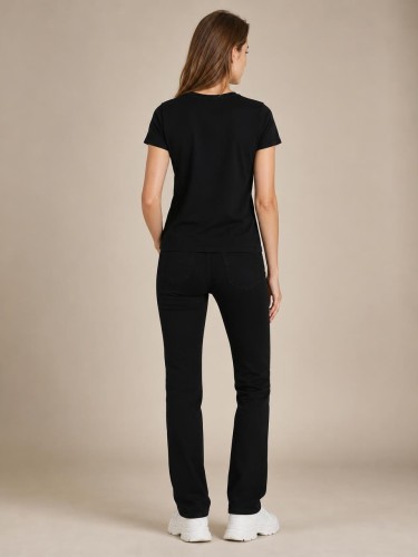 Koszulka Damska Calvin Klein Czarna back