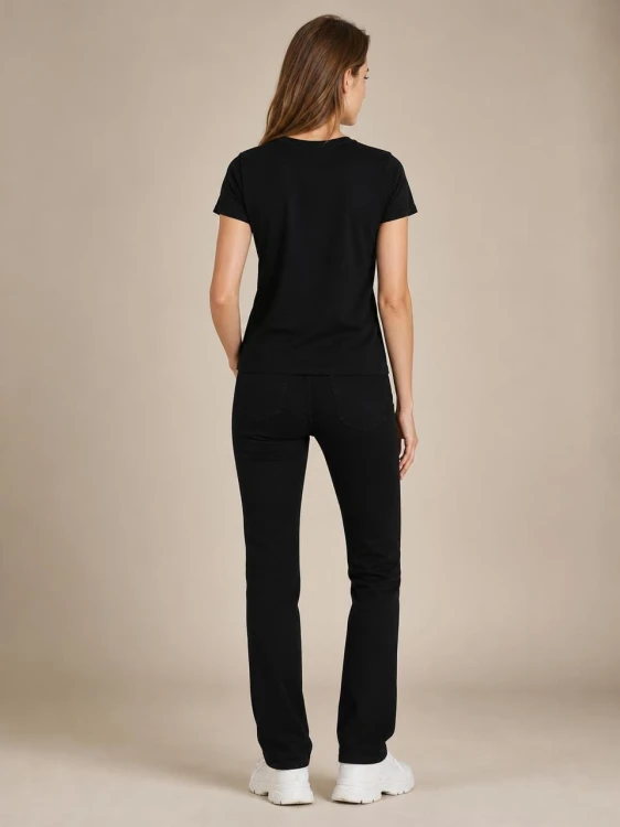 Koszulka Damska Calvin Klein Czarna back
