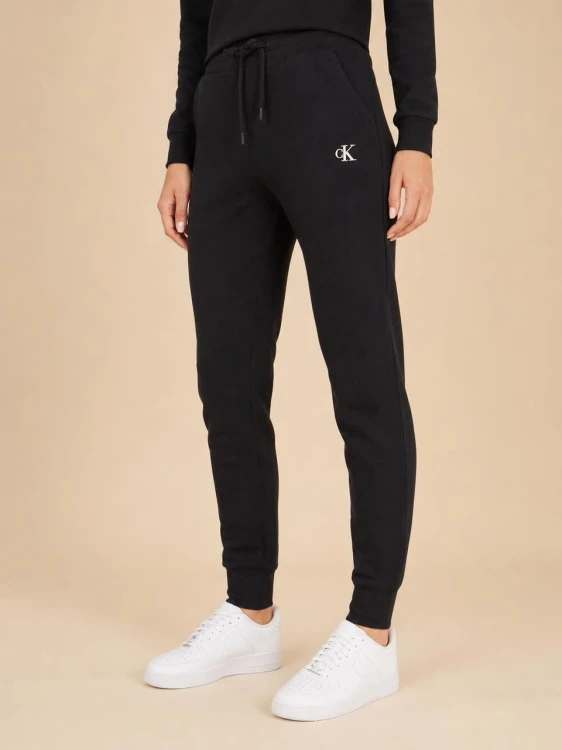 Spodnie Damskie Calvin Klein Czarne front