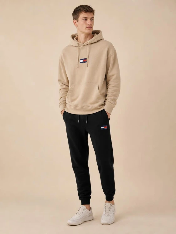 Spodnie Męskie Tommy Jeans Czarne front