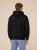 Bluza Męska The North Face Czarna Niebieskie logo back
