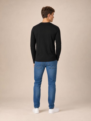 Koszulka Męska Calvin Klein Z Długim Rękawem Longsleeve back