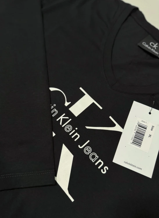 Koszulka Męska Calvin Klein Z Długim Rękawem Longsleeve