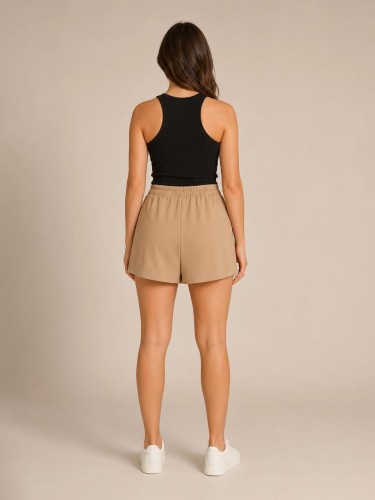 Spódnico spodenki Damskie Calvin Klein Brąz back