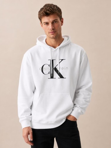 Bluza Calvin Klein Męska Biała front