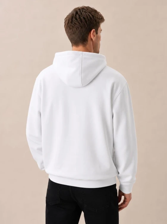 Bluza Calvin Klein Męska Biała back