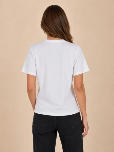 Koszulka Damska Guess Biała back